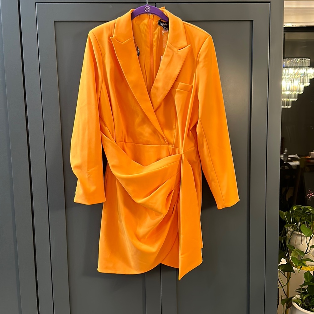 Lavish Alice wrap blazer dress